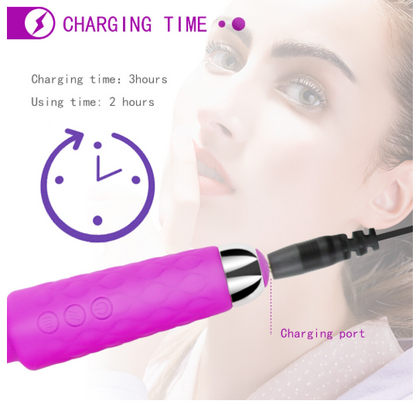 SEXTOYS Vibromasseur De Stimulateur De Clitoris à Vitesse Réglable AV Magic Wand -20 Mode- Noir